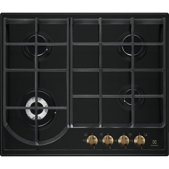ELECTROLUX EGH6343ROR Slim line 59.5 cm Μαύρο Εστία Αερίου Αυτόνομη image 0