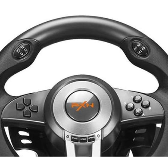PXN V3 Τιμονιέρα με Πετάλια για PS4,PS3,Xbox Series,PC - Μαύρο image 1