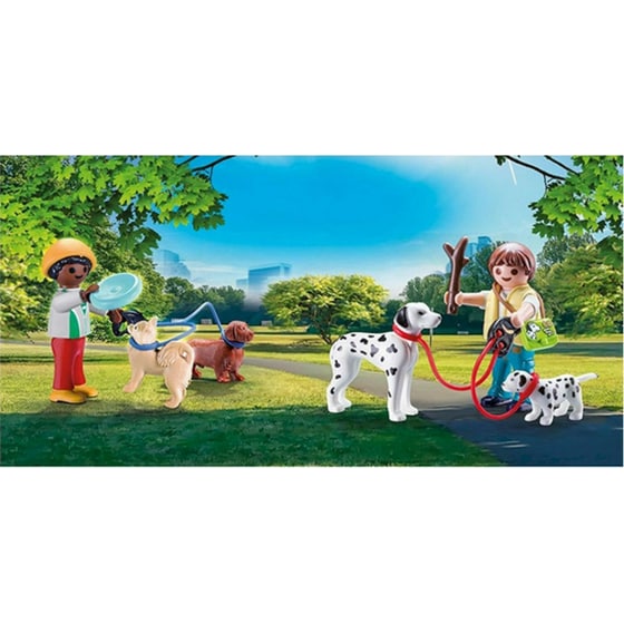 PLAYMOBIL® City Life Βαλιτσάκι Βόλτα με Σκυλάκια (70530) image 3