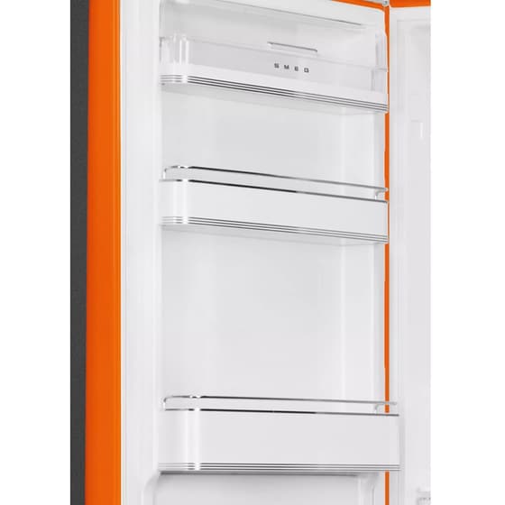 SMEG FAB32LOR6 332 Lt Total No Frost Πορτοκαλί Ψυγειοκαταψύκτης image 3