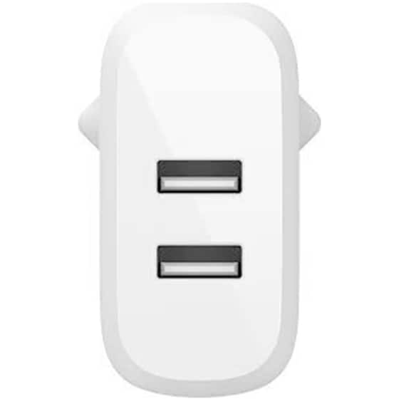 Φορτιστής Πρίζας Belkin Wcb002vfwh 2x Usb 24W - White image 1