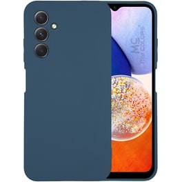 Θήκη Σιλικόνης Samsung Galaxy A14 -  My Colors - Σκούρο Μπλε
