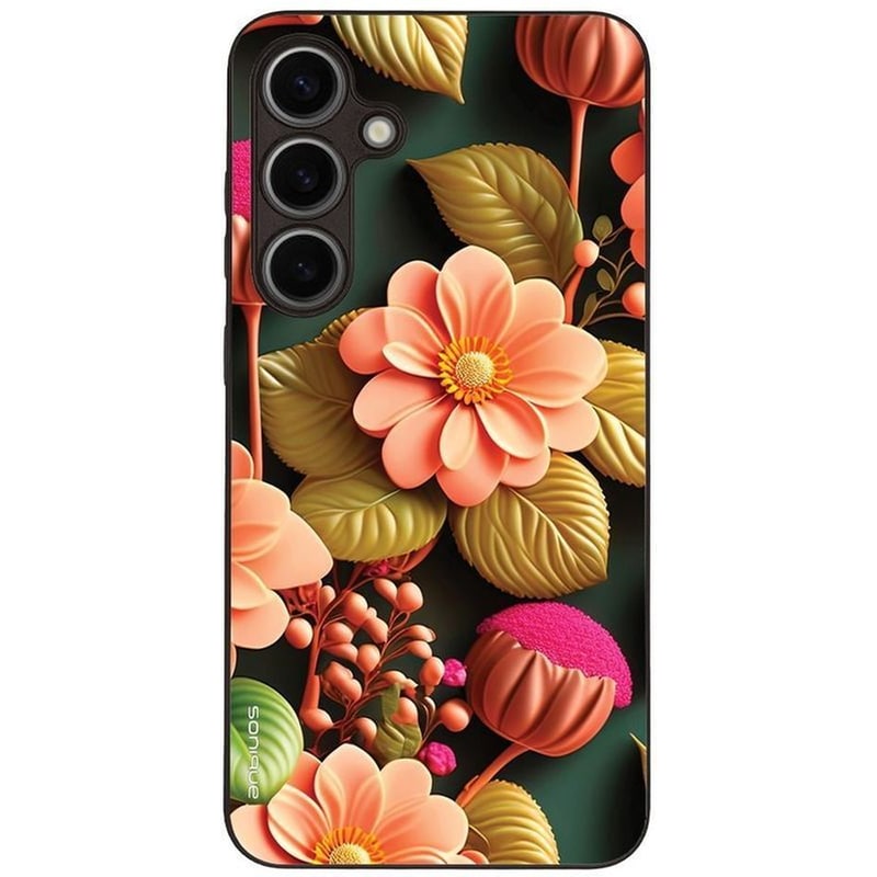 Θήκη Samsung Galaxy S24 Plus - Sonique 3D Flower Series - Salmon