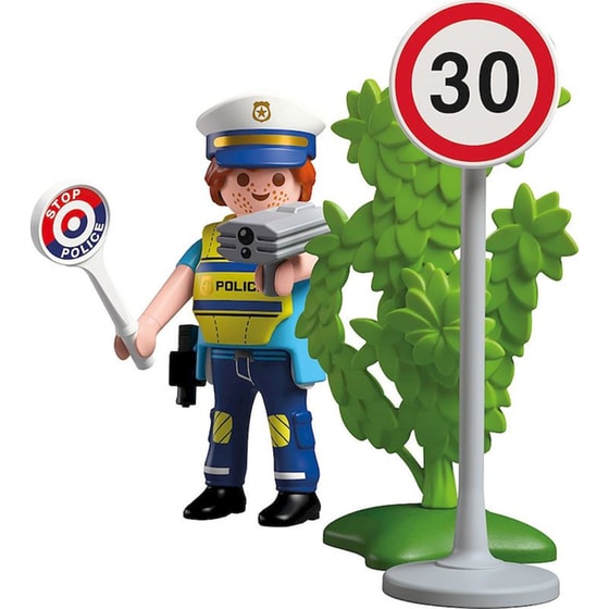 PLAYMOBIL® City Action Αστυνομικός με Ραντάρ Ταχύτητας (72029) image 1