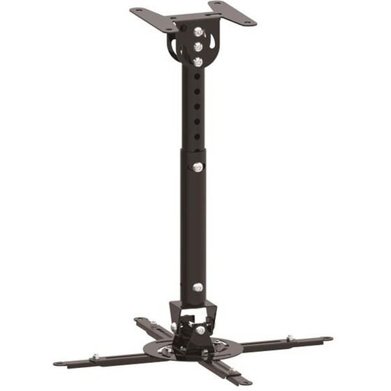Βάση Projector Οροφής Mount Focus PMC-82141 360° Rotation - Μαύρη image 0