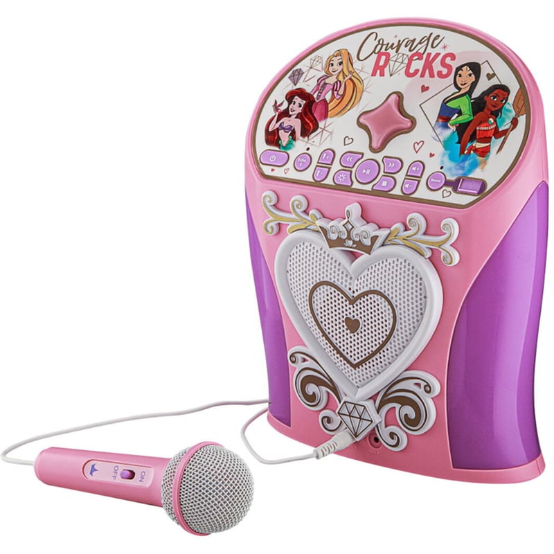 EKIDS Boombox Καραόκε Ekids Disney Princess Με Bluetooth