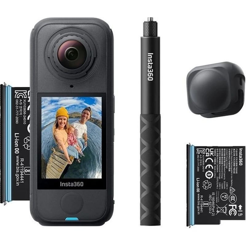 Action Camera Insta360 X4 Air Kit – Μαύρη INSTA360