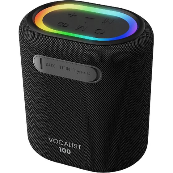 Party Speaker Hifuture Vocalist 100 25W με Ασύρματο Μικρόφωνο - Μαύρο image 2