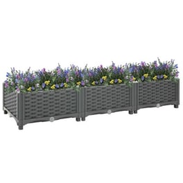 Vidaxl Ζαρντινιέρα 120 X 40 X 23 Εκ. Από Πολυπροπυλένιο