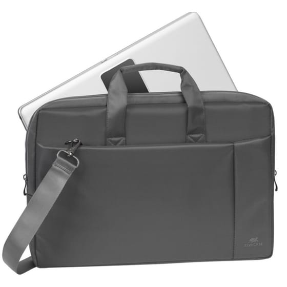 Τσάντα Laptop Rivacase 8251 17.3" - Γκρι image 1