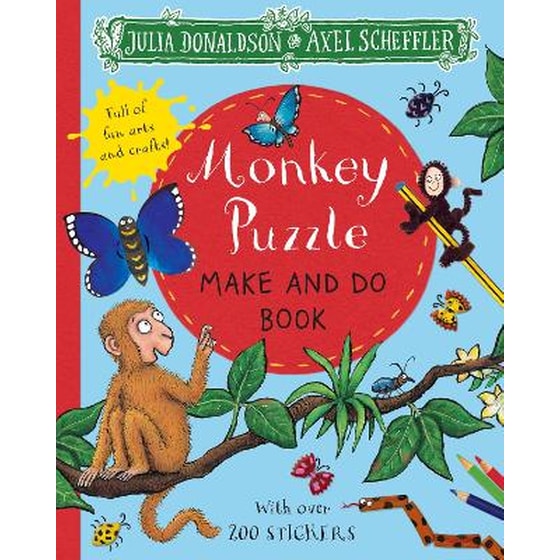 Monkey Puzzle Make and Do Book image 0