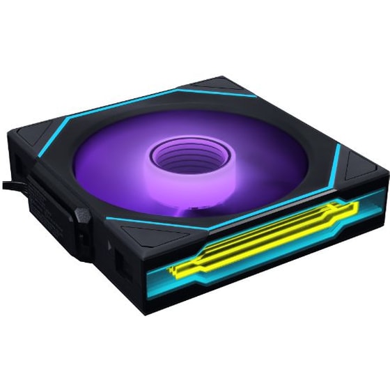 Case Fan Lian Li UNI FAN SL-INF Reverse Blade 140mm με ARGB Φωτισμό και Σύνδεση 4-Pin PWM image 3