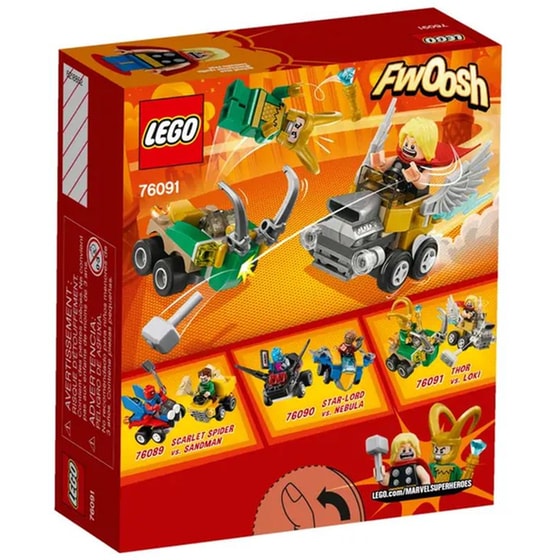 LEGO® Marvel Super Heroes Mighty Micros: Thor vs. Loki (76091) image 2