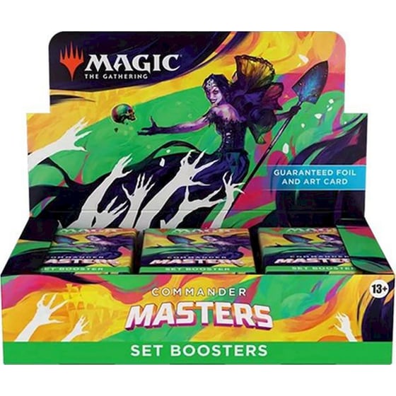 Magic The Gathering Set Booster Box (24 Boosters) - Commander Masters image 0