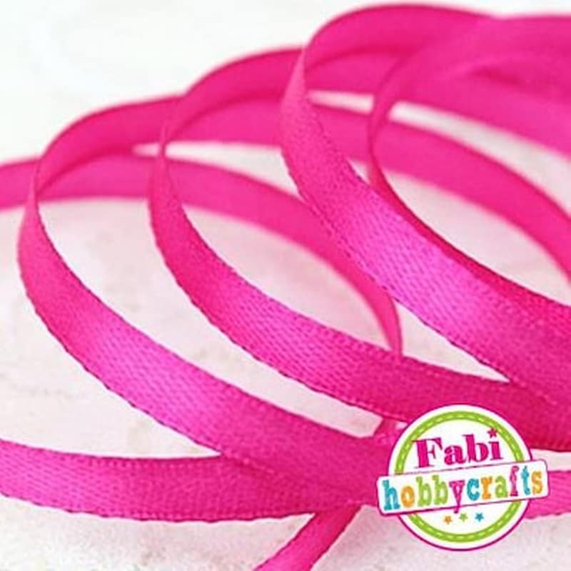 Fabi Κορδελα Σατεν 6mm X 50y Φουξια