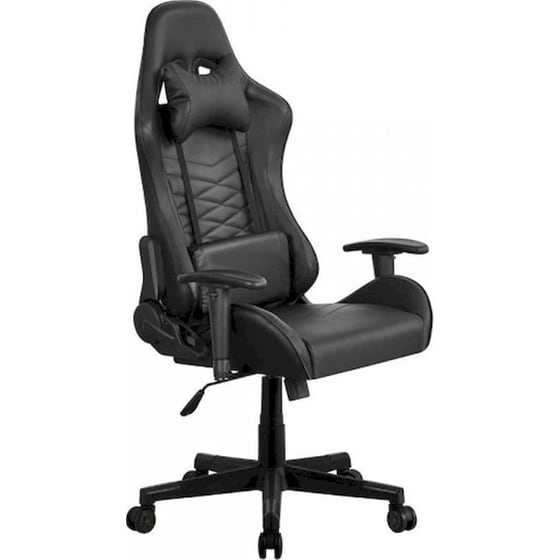 Καρέκλα Γραφείου/ Gaming 24Mall Thor Pro Υφασμάτινη - Μαύρο image 0