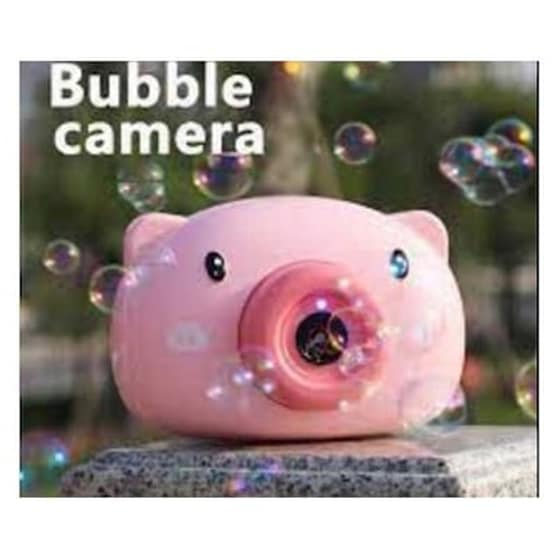 Παιδικό Παιχνίδι με Σαπουνόφουσκες – Bubble Camera Ροζ image 1