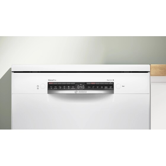 BOSCH SMS4HMW08E για 14 Σερβίτσια Λευκό Πλυντήριο Πιάτων image 10