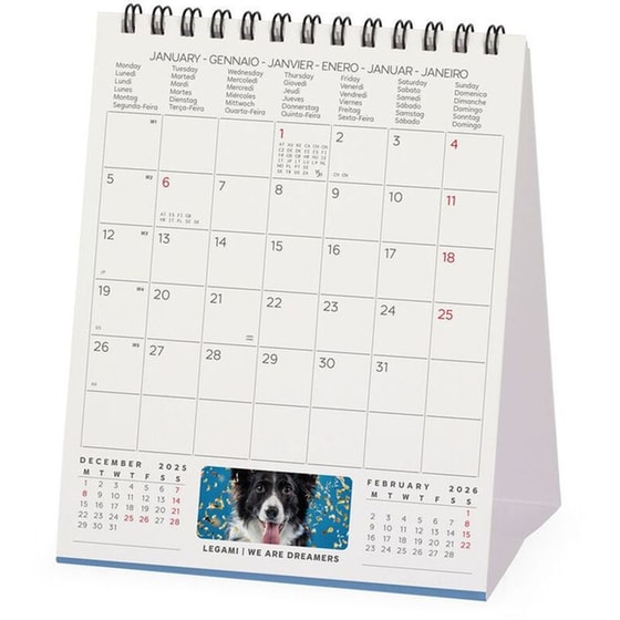 Ημερολόγιο Γραφείου Legami 2026 Supawstar image 1