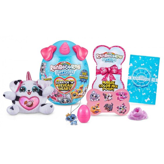 Λούτρινο ZURU Αυγό Rainbocorns Puppycorn Surprise Sparkle Heart Series 3  (36 cm) - Τυχαία Επιλογή Σχεδίου image 4