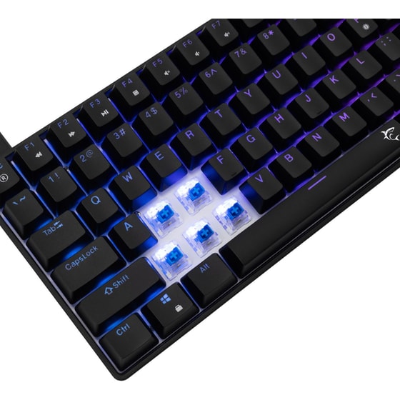 White Shark Hamachi Ενσύρματο Gaming Πληκτρολόγιο - Black (US) image 4
