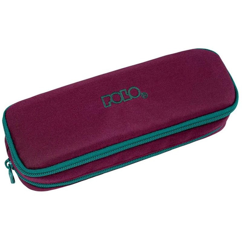 Κασετίνα Οβάλ Polo Duo Box III Bordeaux/Kaitoke Green