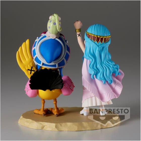 Banpresto WCF Log Stories: One Piece - Nefeltari Vivi & Karoo Statue (7cm) (89559) image 5