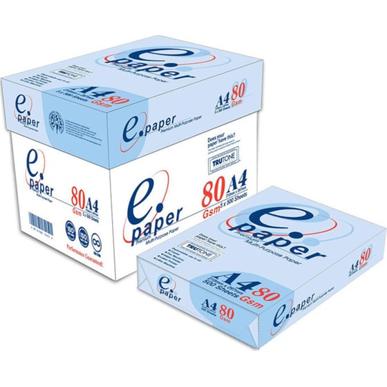 E-Paper Χαρτί Εκτύπωσης A4 80gr 500 φύλλα image 1
