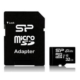 Silicon Power microSDHC 32GB Class 10 U1 UHS-I με αντάπτορα