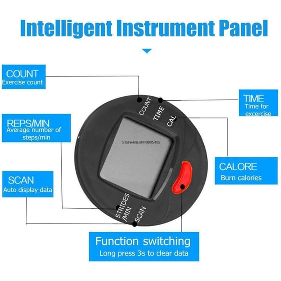 Mini Stepper Level-s Ryd-006 με Λάστιχα Εκγύμνασης - Λευκό/Μαύρο image 4