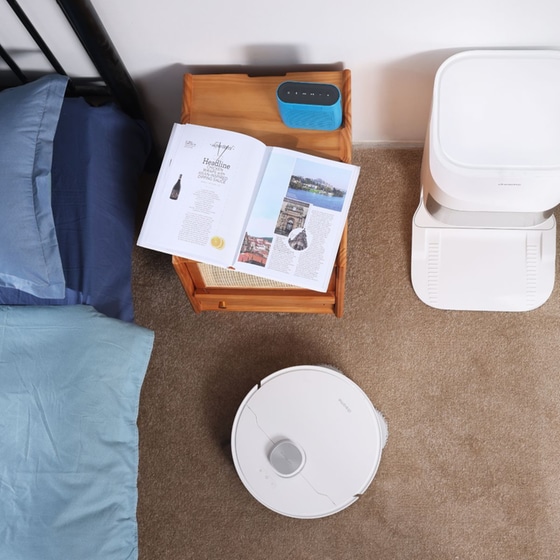 DREAME L10s Ultra Robot Vacuum για Σκούπισμα και Σφουγγάρισμα Λευκό Σκούπα Ρομπότ image 6