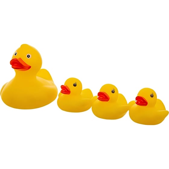 Παιχνίδια Μπάνιου Akuku Οικογένεια Παπάκια A0162 - 4 τμχ image 2