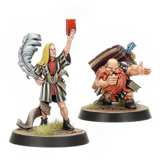 Blood Bowl Elf And Dwarf Biased Referees Warhammer 40k GAMES WORKSHOP image 1