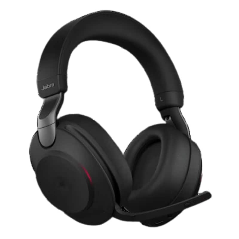 JABRA Ακουστικά Headset Jabra Evolve2 85 MS με Μικρόφωνο - Μαύρο