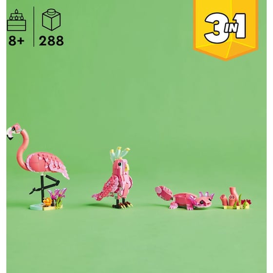 LEGO® Creator 3σε1 Άγρια Ζώα: Ροζ Φλαμίνγκο (31170) image 1