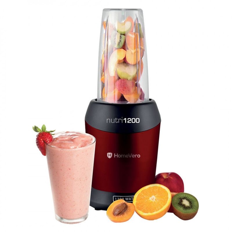 HOMEVERO HOME VERO NUTRI 1200 1 L 1200 W Κόκκινο Μπλέντερ