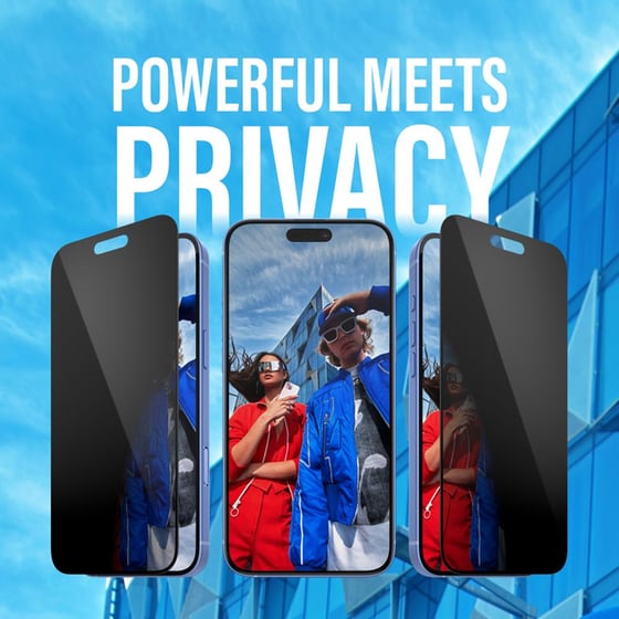 Προστατευτικό οθόνης Apple iPhone 16 Plus - PanzerGlass Privacy Screen Protection image 5