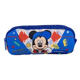 Κασετίνα Οβάλ Γεμάτη Διακάκης  Mickey Keep It Cool Διπλή
