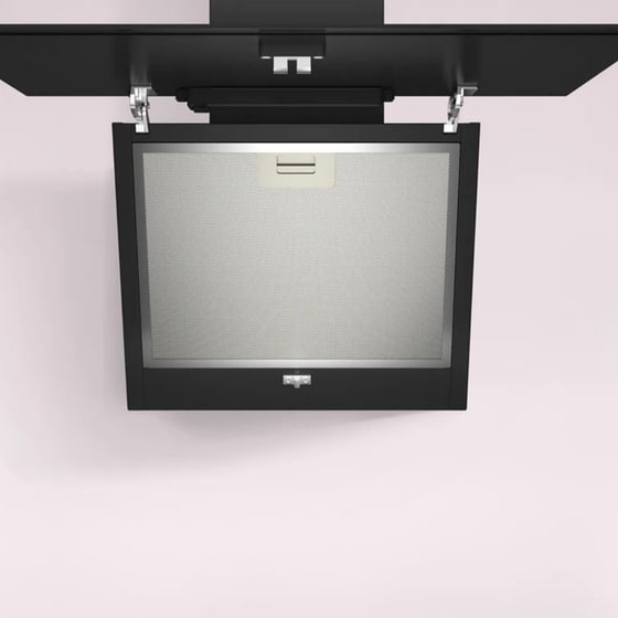 PITSOS PTI6E66G 60 cm Μαύρο Απορροφητήρας Καμινάδα Τζάκι image 1