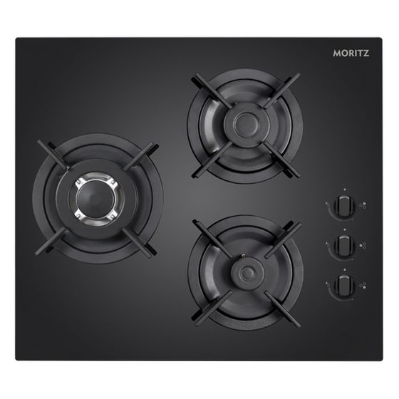 MORITZ P663LMRZVT (GN) Εστία Φυσικού Αερίου Αυτόνομη 59.4 cm Μαύρο image 0