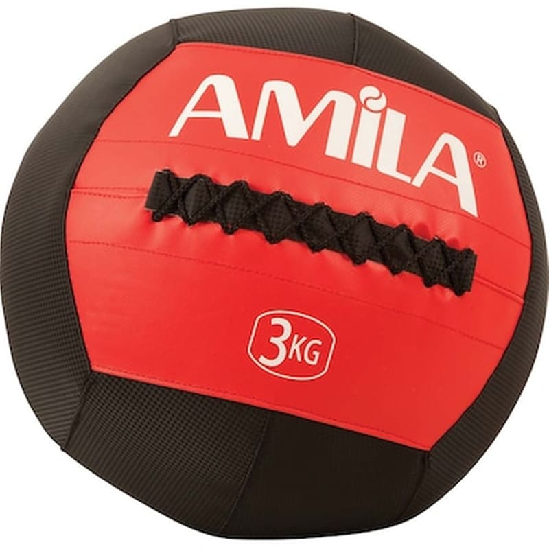 Μπάλα Wall Amila Κατάλληλη για Ενδυνάμωση 3 kg 35 cm από Βινύλιο – Κόκκινο