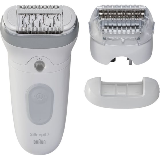 Αποτριχωτική Μηχανή BRAUN SILK-EPIL 7-041 Λευκό/Γκρι image 1