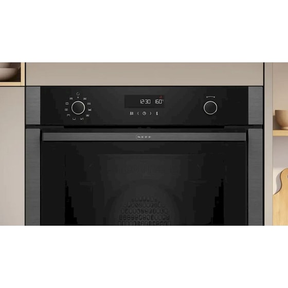 NEFF B5ACH7AG3 71 Lt Graphite Grey Εντοιχιζόμενος Φούρνος Άνω Πάγκου image 2
