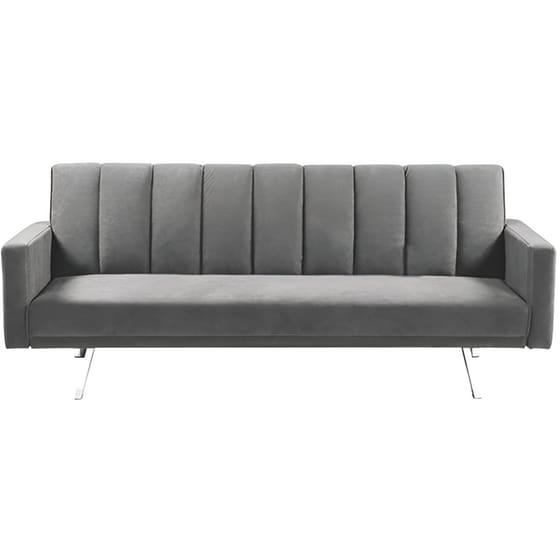 Τριθέσιος Καναπές Κρεβάτι Woodwell Hit Ε9441,1 198x86cm - Ανοιχτό Γκρι image 0