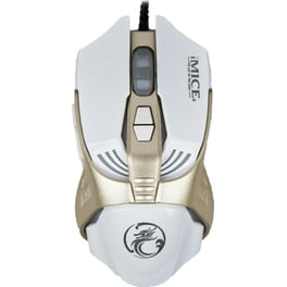 Imice V5 Gaming Ενσύρματο Ποντίκι Λευκό