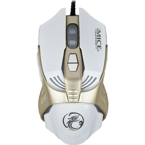Imice V5 Gaming Ενσύρματο Ποντίκι Λευκό image 0