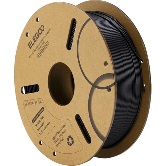 Elegoo Νήμα 3D Εκτυπωτή PLA 1.75 mm - Black image 0