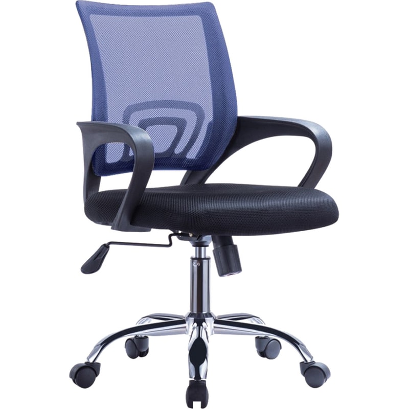 Καρέκλα Γραφείου ArteLibre Αλκυόνη από Ύφασμα Mesh - Μωβ/Μαύρη