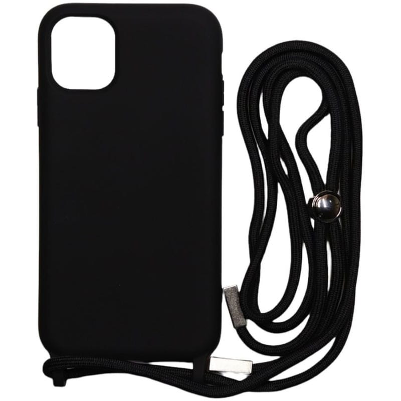 TECHNOVO Θήκη Apple iPhone 12 Pro Max - Technovo με Λουράκι - Μαύρο