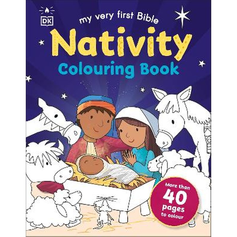 My Very First Bible Nativity Colouring Book